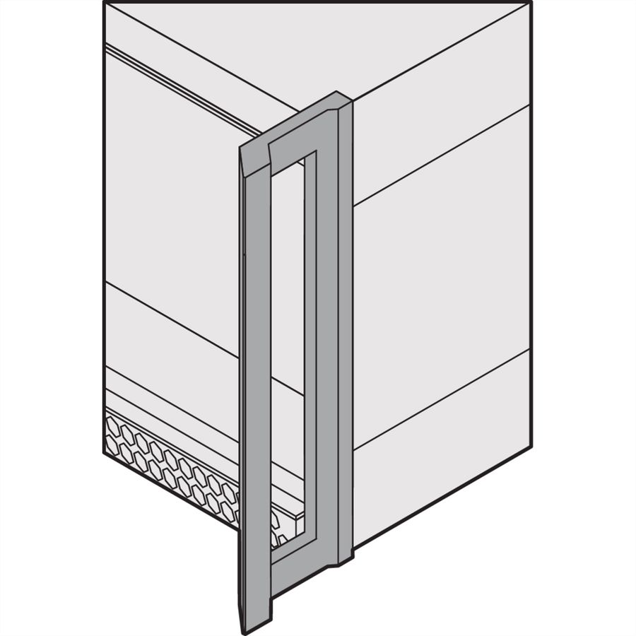 SCHROFF RatiopacPRO AIR 19" Case, Retrofittable Shielding With Handles, 3/4 U, 84 HP, 495 mm