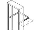 SCHROFF Labrack Kabelsteunrail