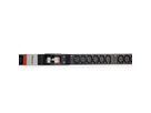 BACHMANN IT PDU ALU 1U 36x C13 6x miniature circuit breakers CEE 3x32A red