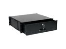 ROLINE 19-inch keyboard drawer 3 U, 400 T lockable black