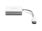 TRENDnet TUC-VGA2 USB-C VGA Wit kabeladapter/verloopstukje