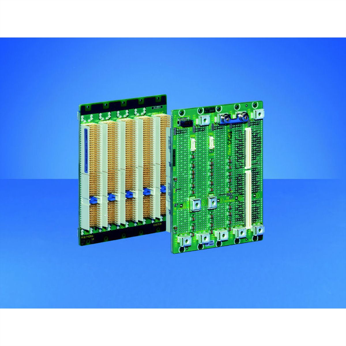 SCHROFF CPCI Backplane, System Slot Left, 3 U, 2 Slot, 64-Bit, 5 V VI/O