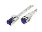 VALUE FTP patchkabel, Cat.6A (Class EA), extra plat, grijs, 1,5 m