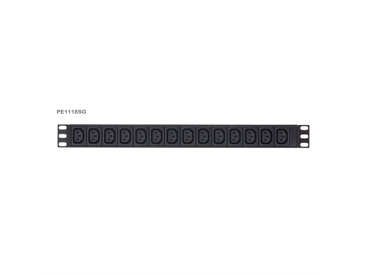 ATEN PE1118SG 1HE Basic PDU met overspanningsbeveiliging