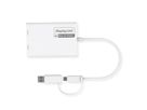 ROLINE Multi-DisplayLink Adapter USB Type A+C - 2x DP, 4K
