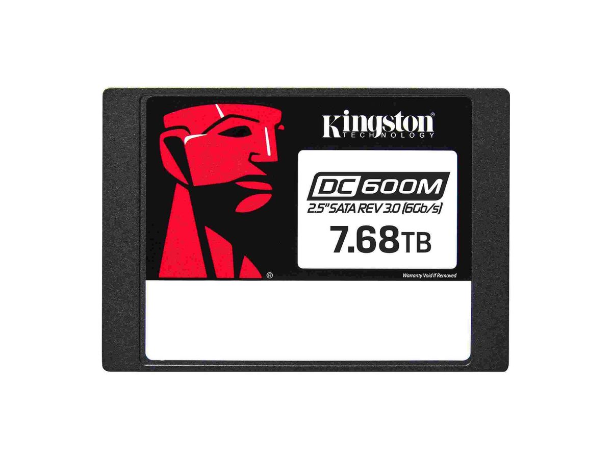 Kingston Technology DC600M 2.5" 7680 GB SATA III 3D TLC NAND