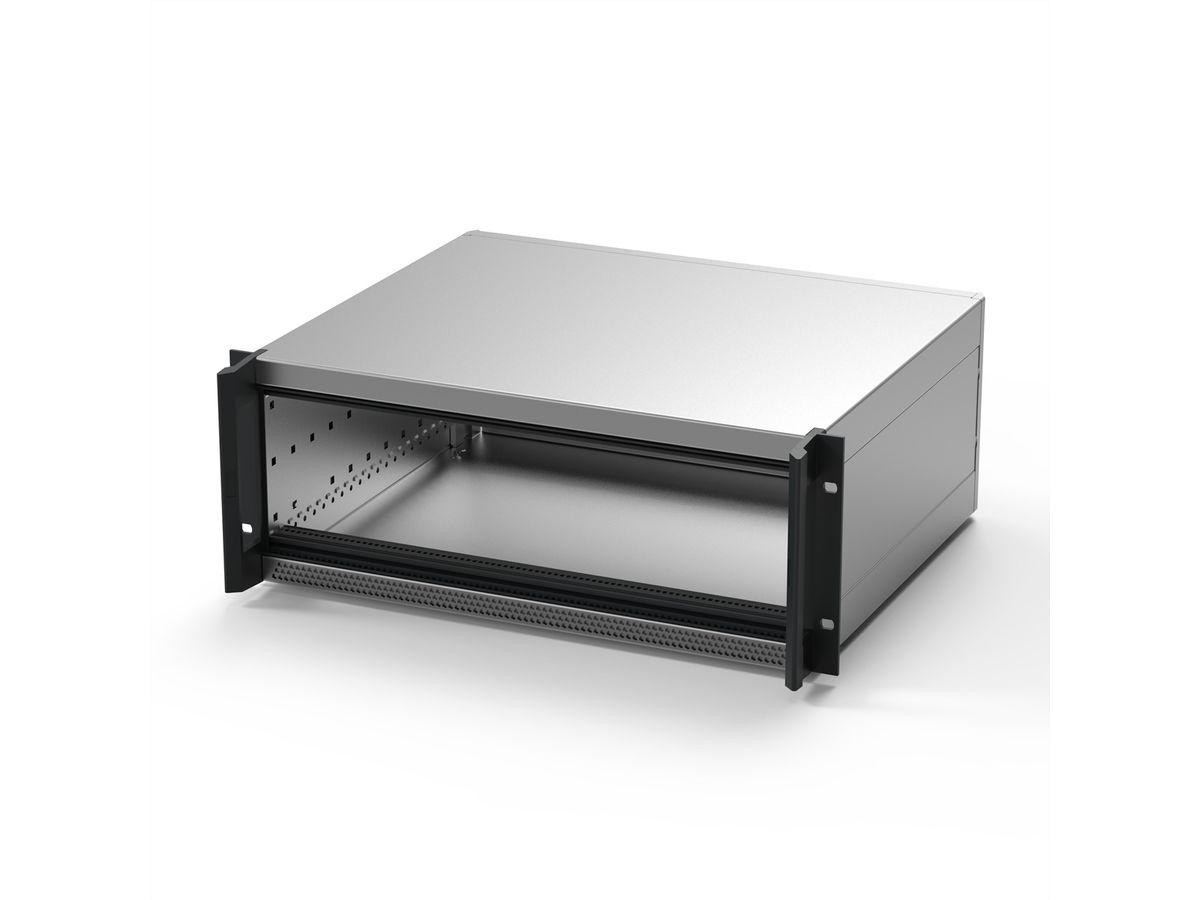 SCHROFF RatiopacPRO AIR 19" rack-montagekast, achteraf te monteren afscherming met handgrepen, 3/4 HE, 84 HE, 315 mm