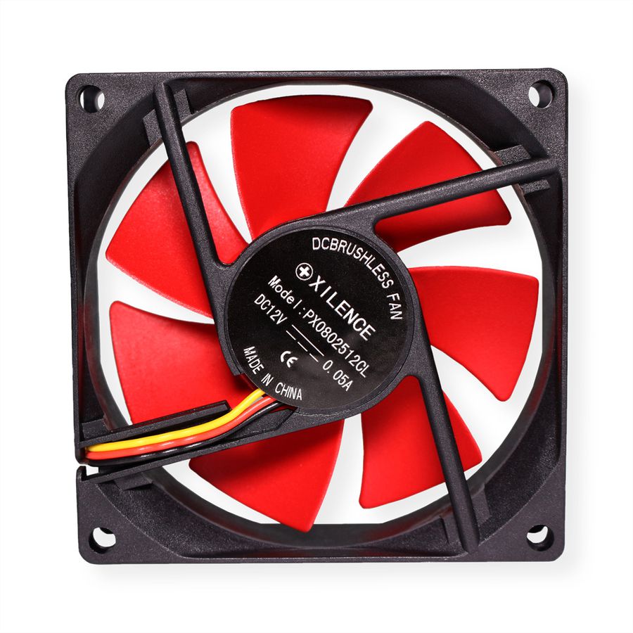Xilence XPF80.R 80mm Performance Ventilator voor pc-behuizing, 3PIN