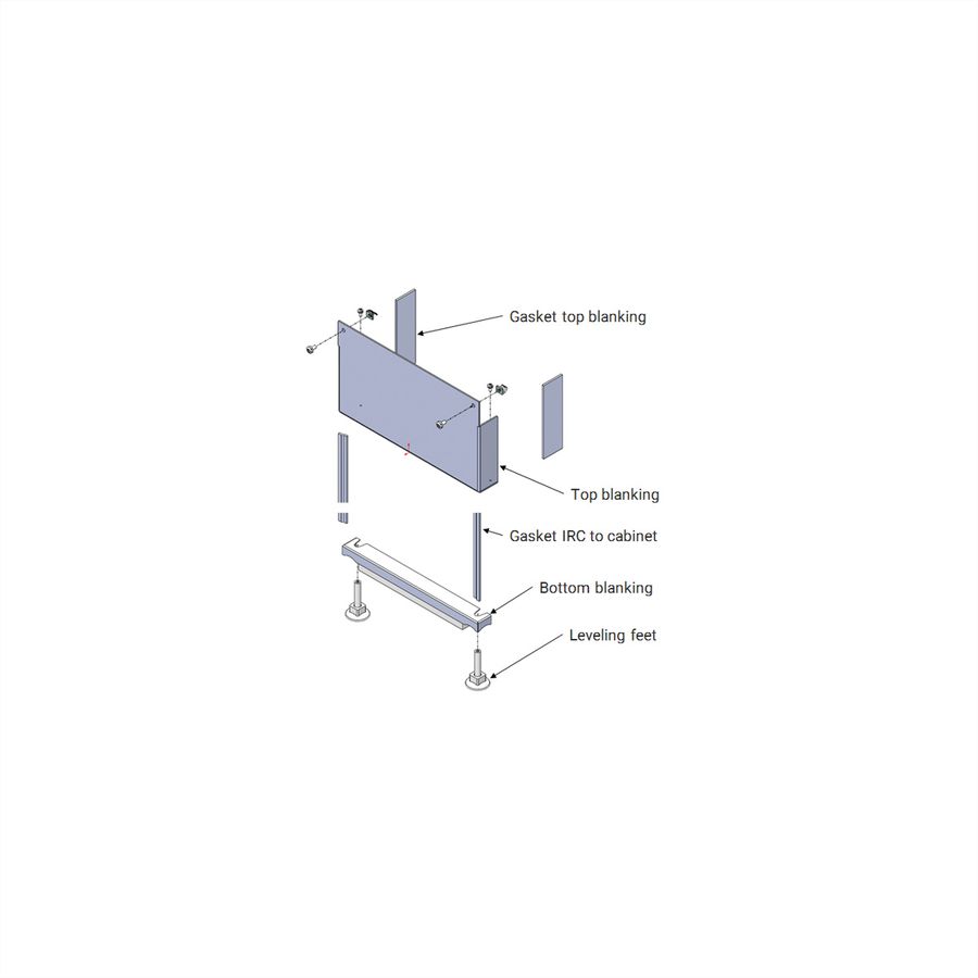 BLANKING KIT 2000H 300W F.BASE 100H
