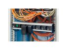 BACHMANN Craftsman socket strip 6x earthing contact, switch, 19-inch rack compatible, 2 m