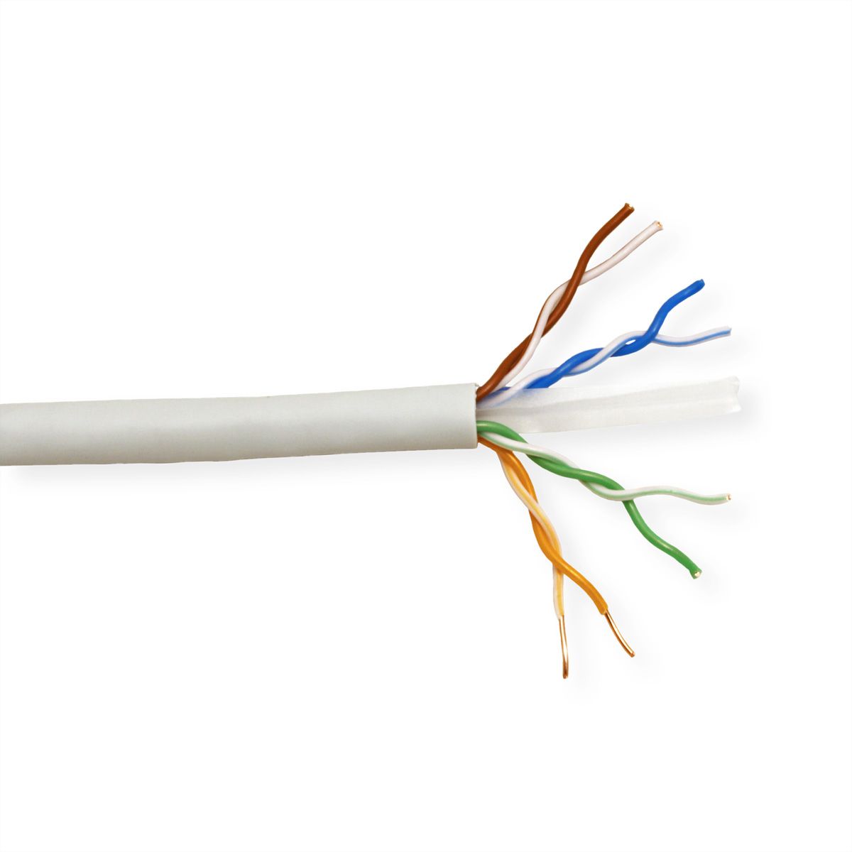 ROLINE UTP Cable Cat.6 (Class E) / Class E, Solid Wire, AWG23, LSOH, 300 m