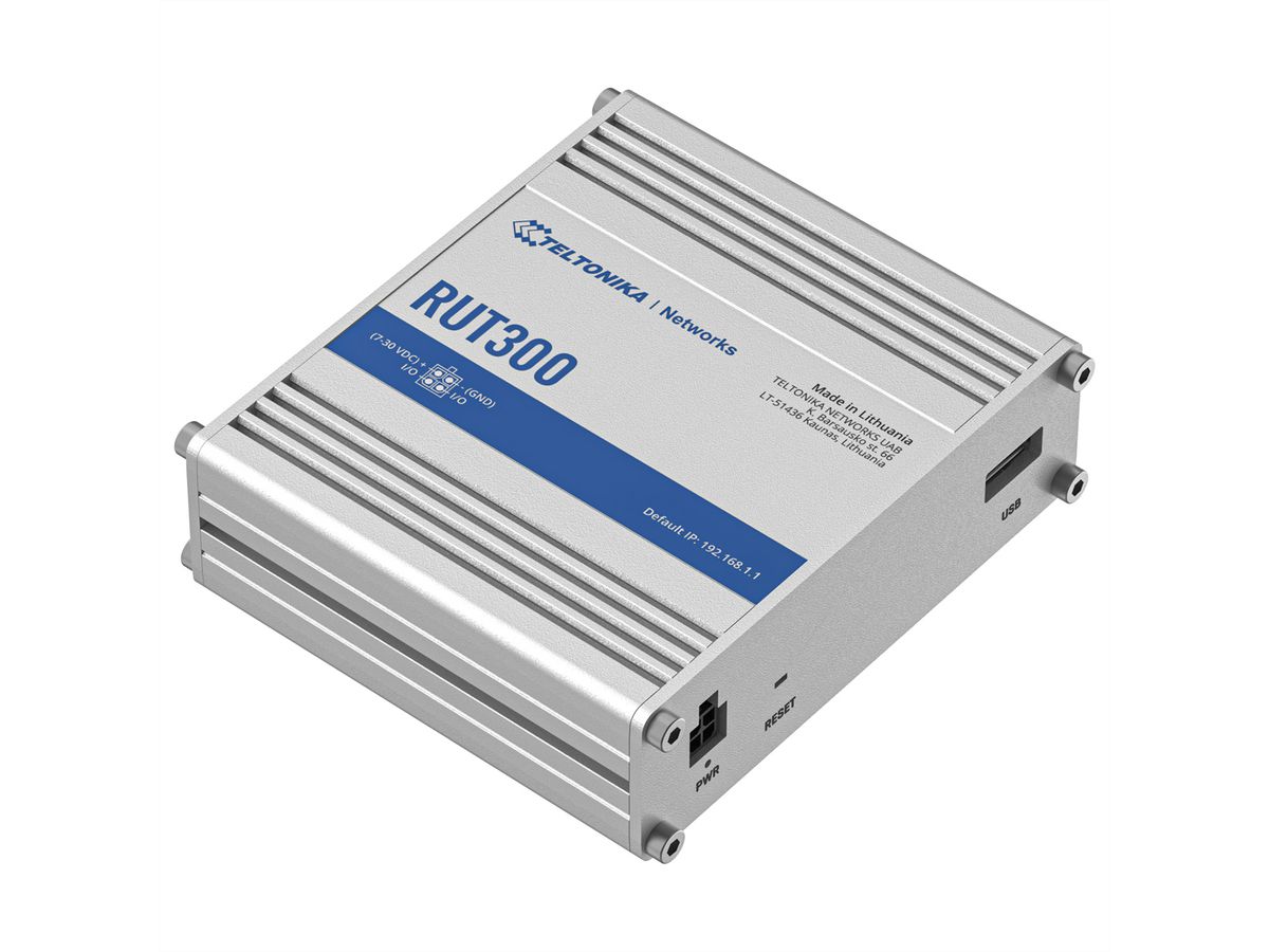 TELTONIKA RUT300 Industriële Ethernet-router