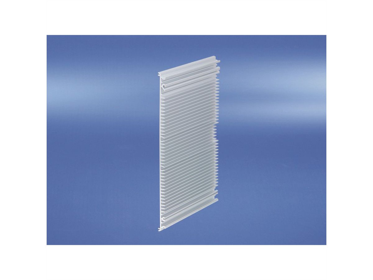 SCHROFF Frame Type Plug-In Unit Extruded Side Panel, With Cooling Fins, Right, 6 U, 220 mm