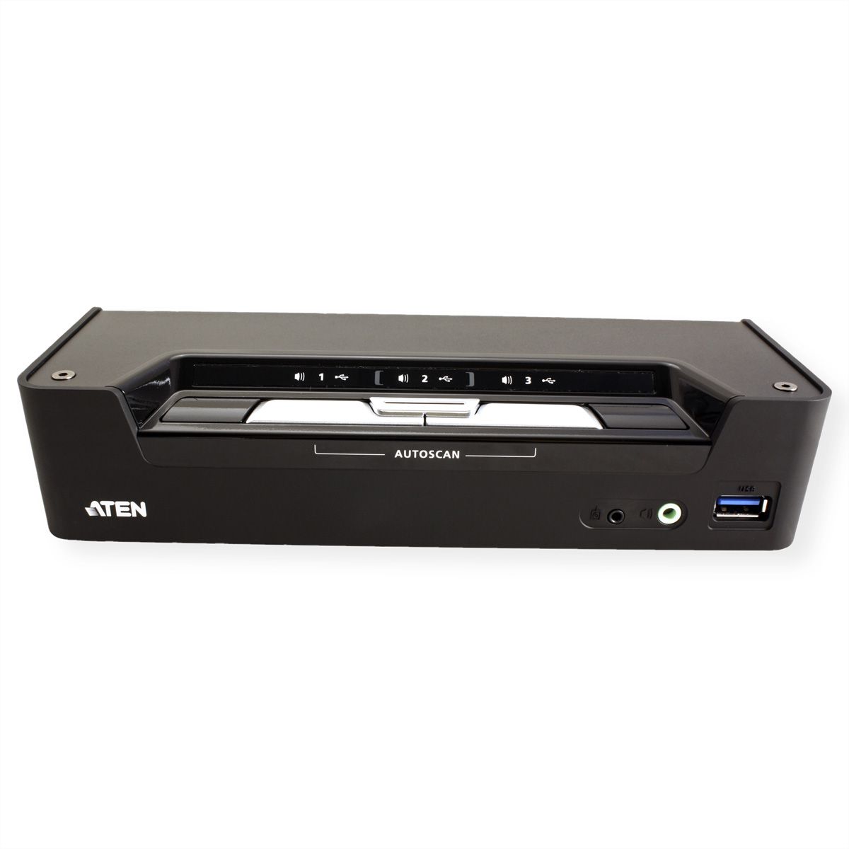 ATEN CS1953 3-poorts USB-C DisplayPort hybride KVM