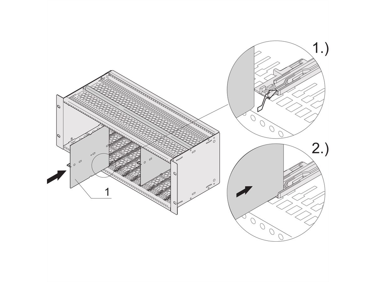SCHROFF MTCA Splitting Kit