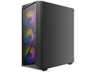 ANTEC AX67 ARGB PC Gehäuse Midi Tower Gaming ATX, schwarz