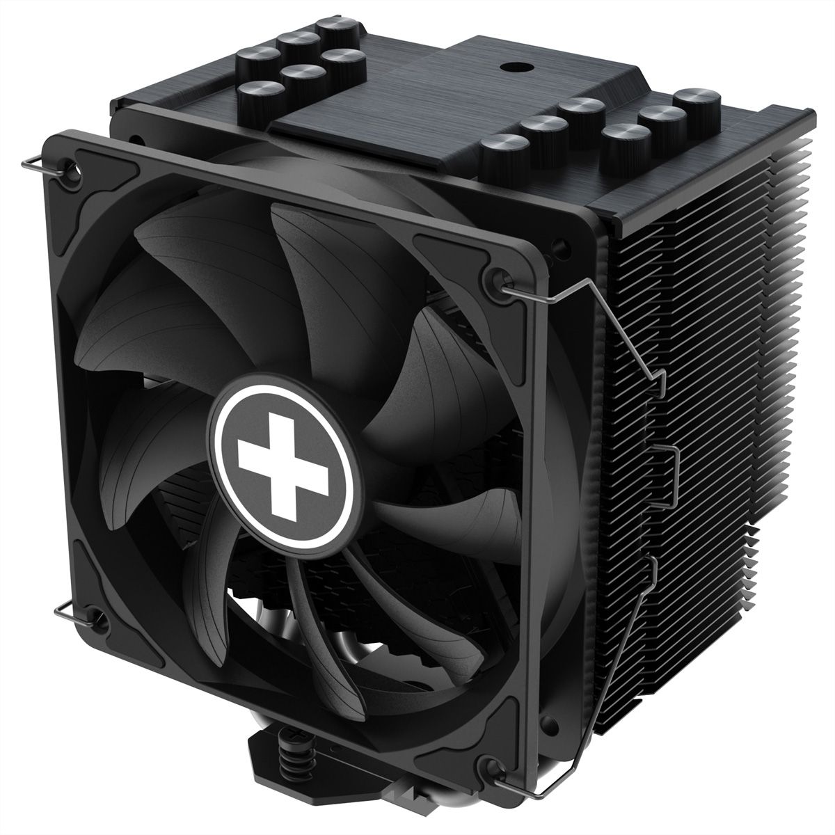 Xilence M906 AMD and Intel CPU Cooler, 120mm Black PWM FDB Fan, 250W TDP, black