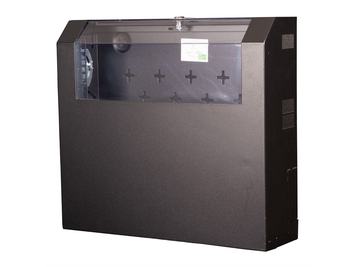 ROLINE 19-inch wandbehuizing Basic 5 U, kort zwart