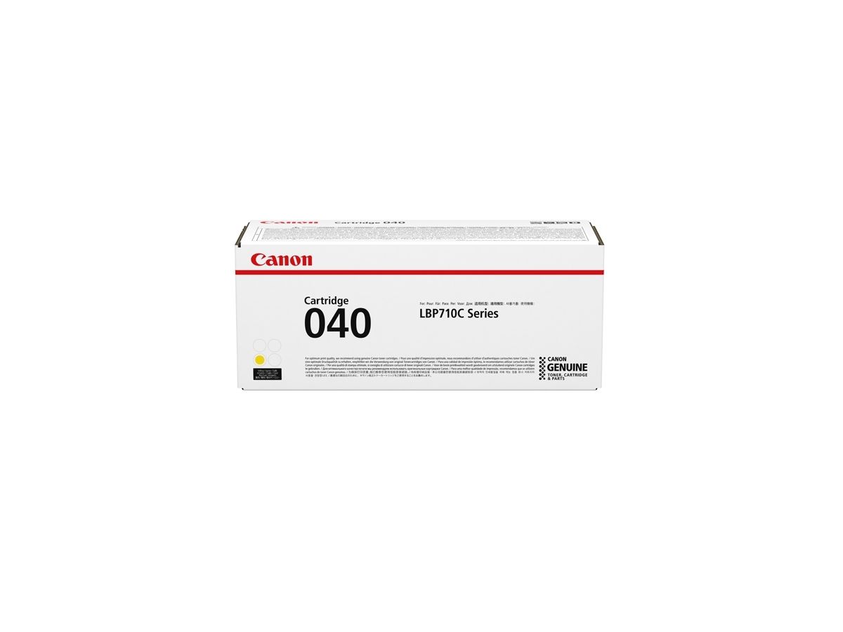 Canon 040 tonercartridge 1 stuk(s) Origineel Geel