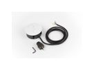 BACHMANN TWIST 1x geaard stopcontact, adereindhulzen, USB oplader, geaarde stroomkabel, wit, 2 m