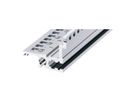 SCHROFF Horizontal Rail, Rear, Type L-MZ, Light, With Z-Rail, 1000 mm