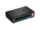 TRENDnet TPE-TG51G 5-Poorts PoE+ Switch Gigabit 60W