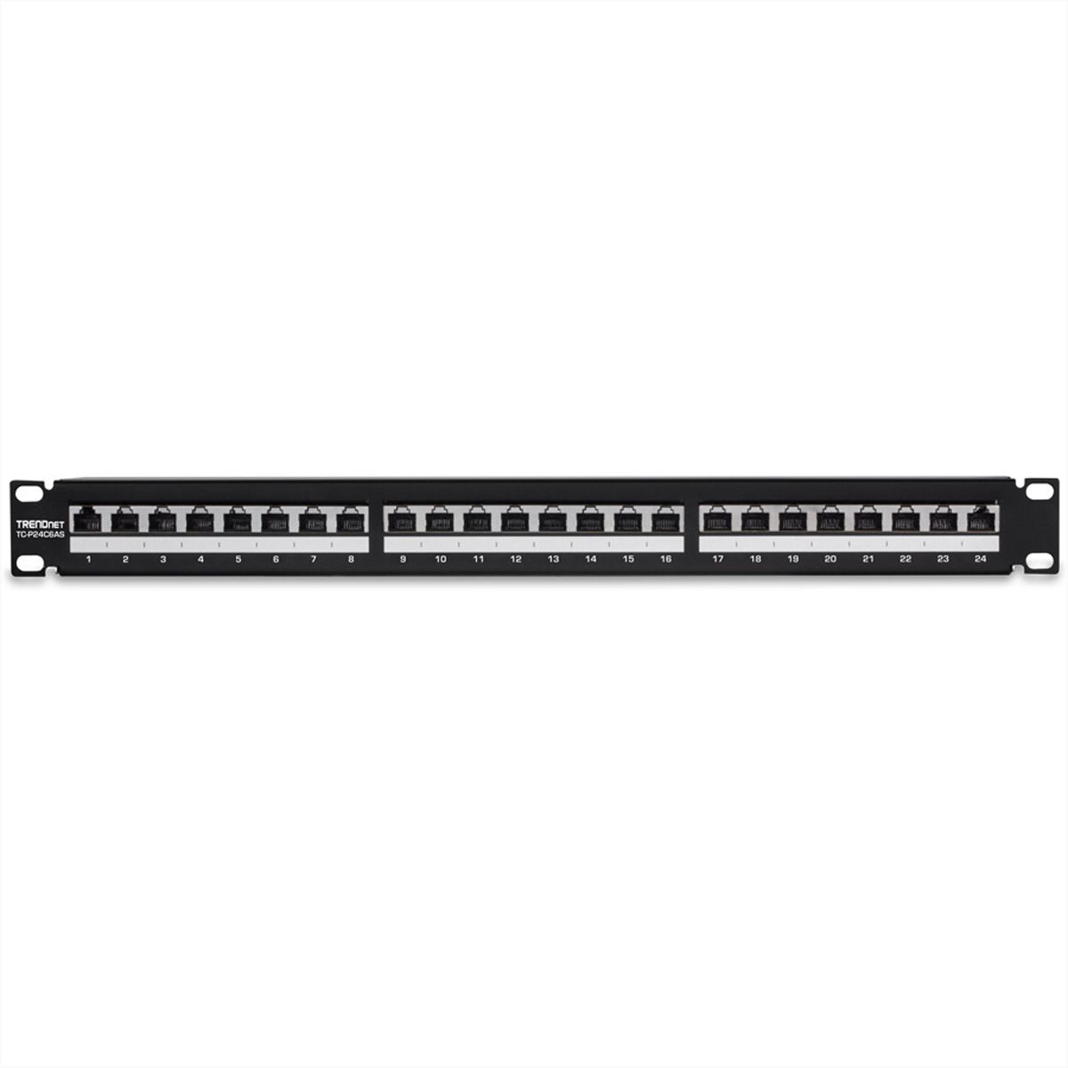 TRENDnet TC-P24C6AS Patchpaneel, 24-poorts Cat6A afgeschermd