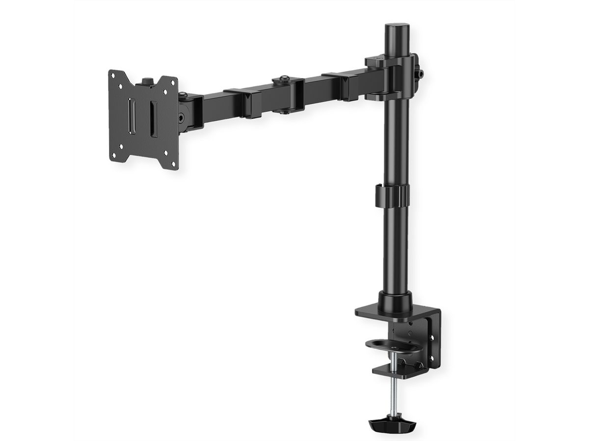 VALUE LCD-arm voor zware belasting, draagstang, 4 scharnieren, tafelmontage, tot 20 kg