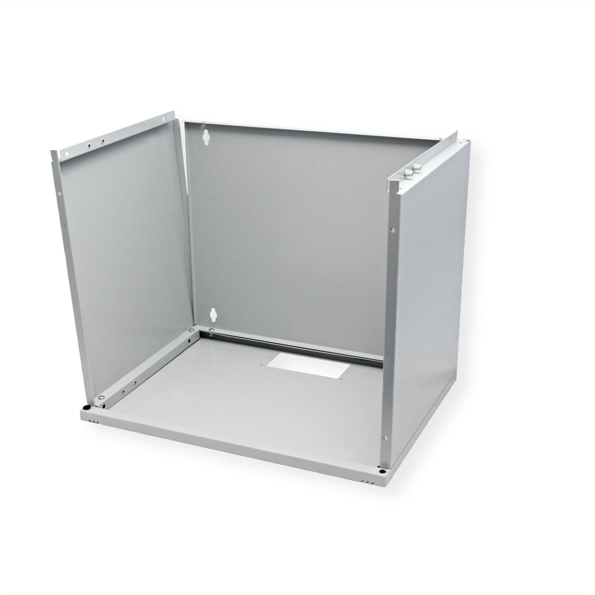 ROLINE 19-inch wandbehuizing Basic 9 U, 540x400 BxD Bouwpakket grijs