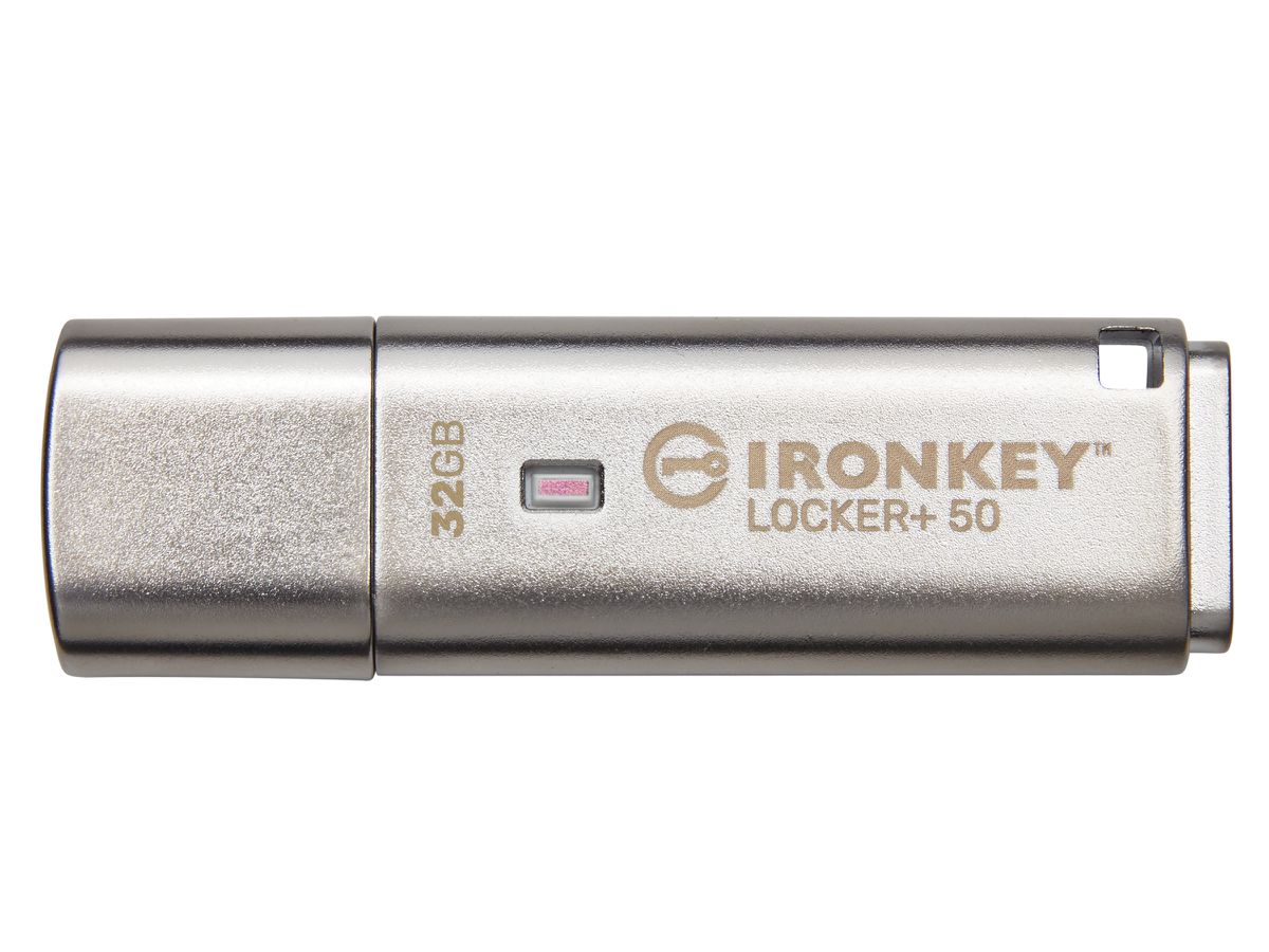 Kingston Technology IronKey 32GB IKLP50 AES USB, w/256bit Encryption