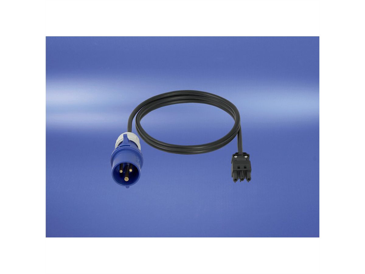 SCHROFF Wieland® Connecting Cables for Socket Strip, GST18, 5 m, IEC 60309