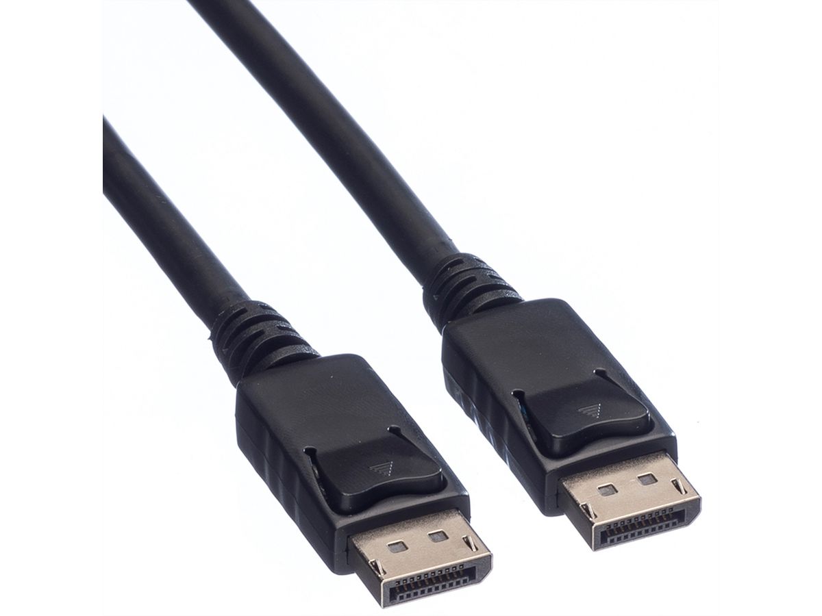 VALUE DisplayPort Cable, DP-DP, LSOH, M/M, zwart, 1 m