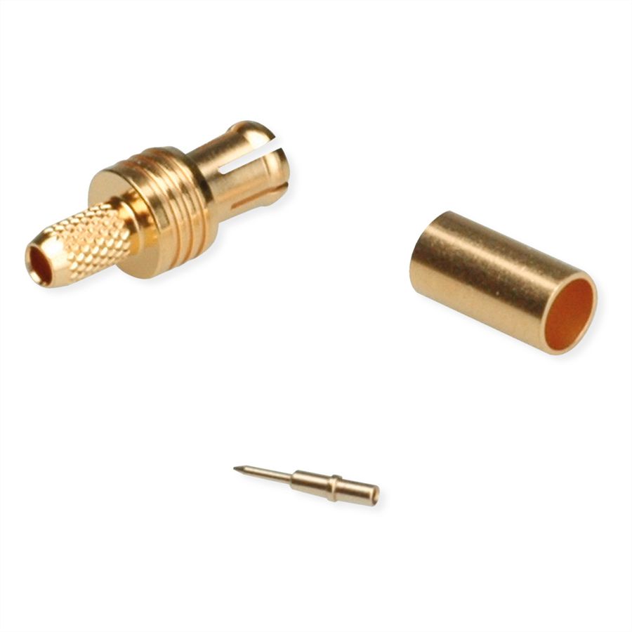 TELEGÄRTNER MCX-Crimpstecker für RG-316/U vergoldet