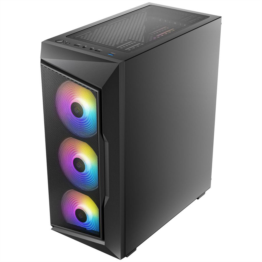 ANTEC AX61 Elite PC case Midi Tower Gaming ATX, black