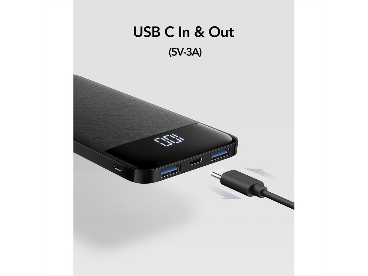 CHARMAST Powerbank W1056 10000mah black