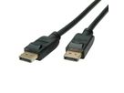 ROLINE GREEN DisplayPort-kabel, v1.4, DP M - M, zwart, 2 m