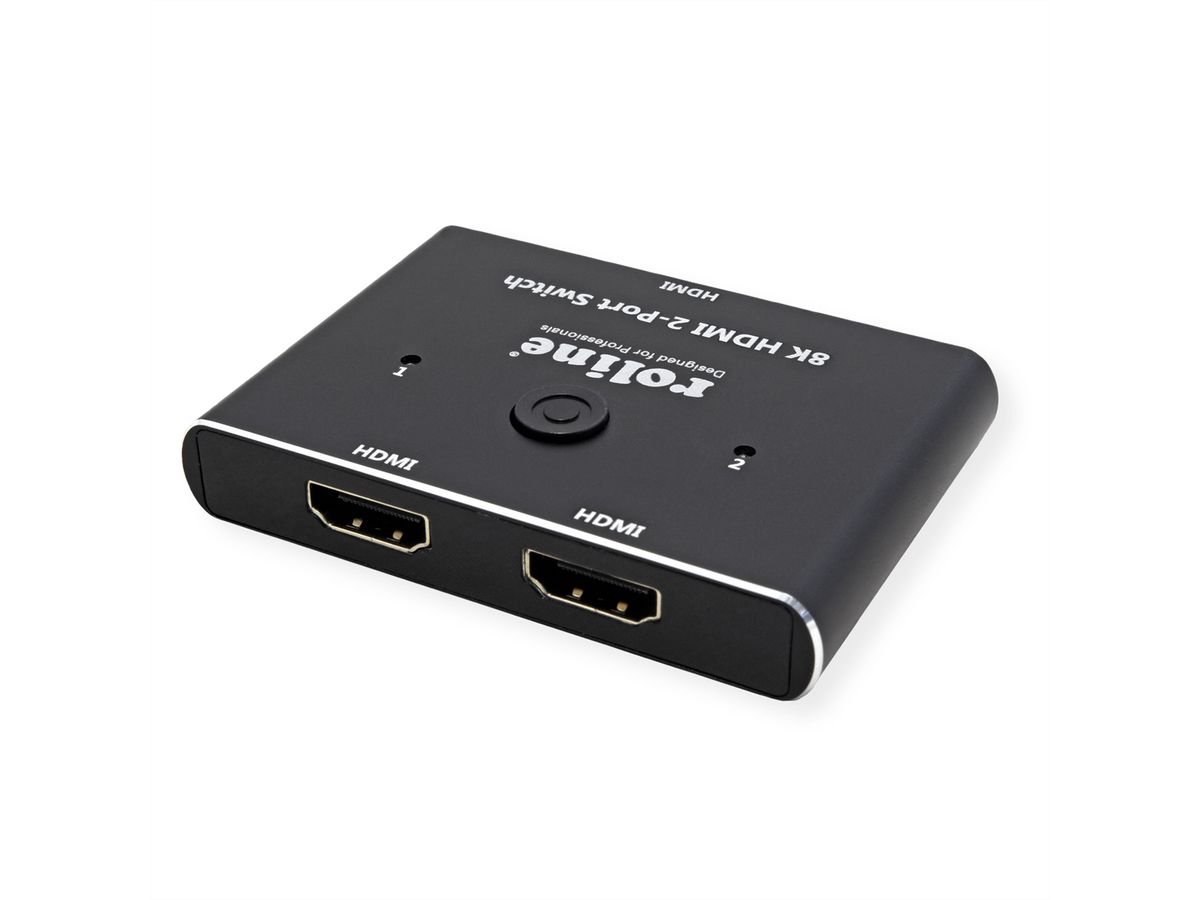 ROLINE 8K HDMI Switch, 2-voudig