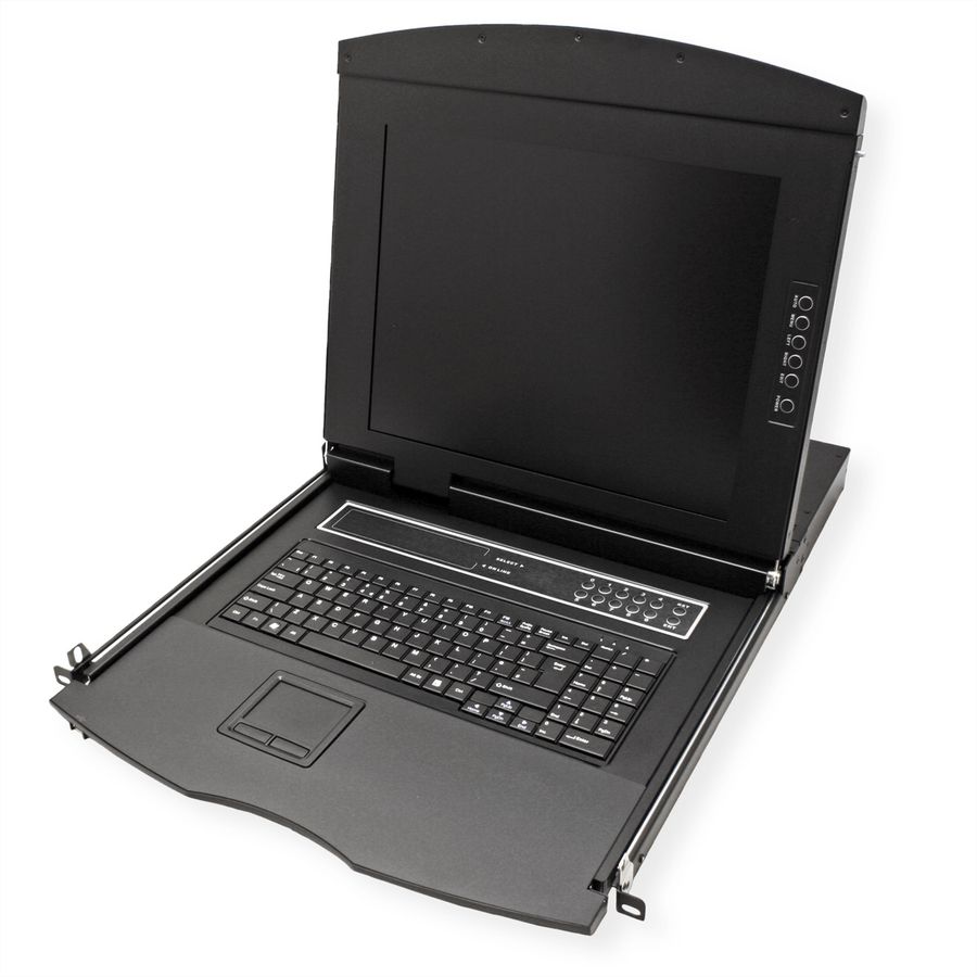 VALUE 19" KVM-switch, 8-poorts, 43 cm (17") TFT (4:3), VGA, USB, FR-Layout