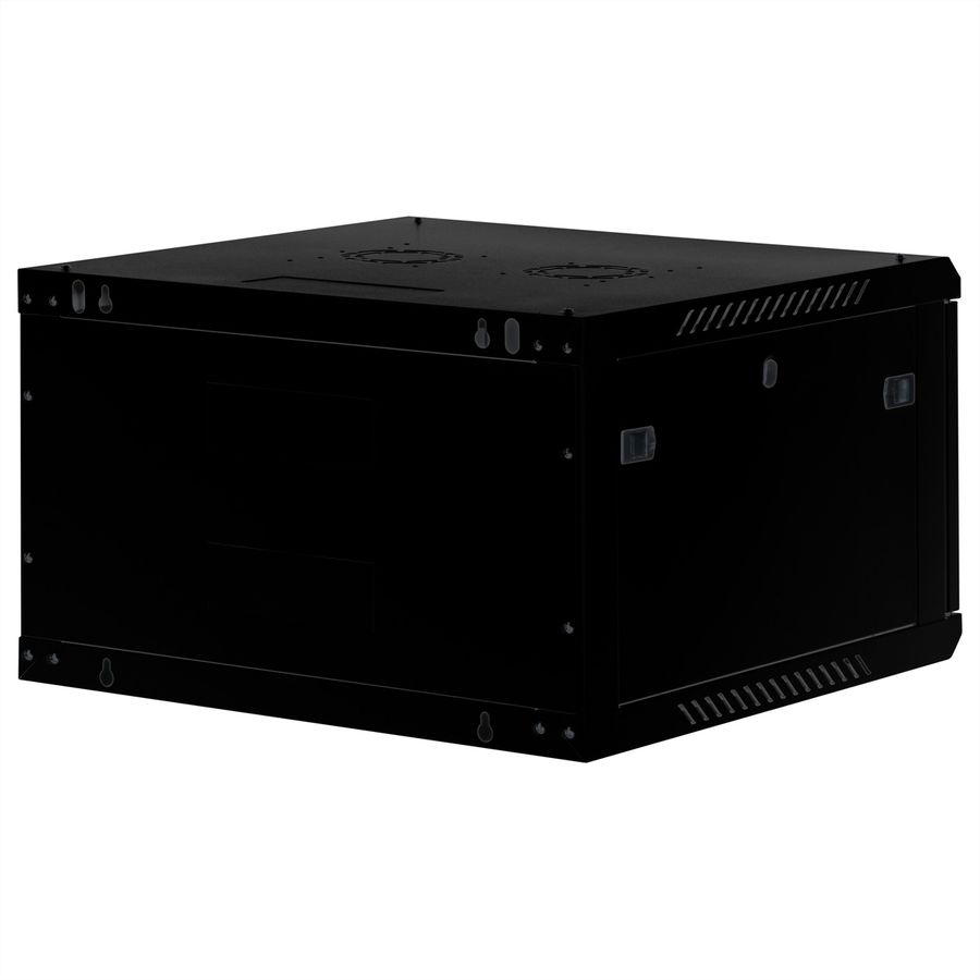 ROLINE 19-inch wandbehuizing Basic Plus 6U , 600x600 BxD zwart