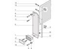 SCHROFF Plug-In Unit Kit With Trapezoid Handle, Shielded, Grey, 3 U, 8 HP