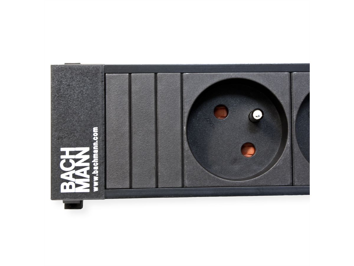 BACHMANN POWER FRAME 3xUTE short plastic profile black