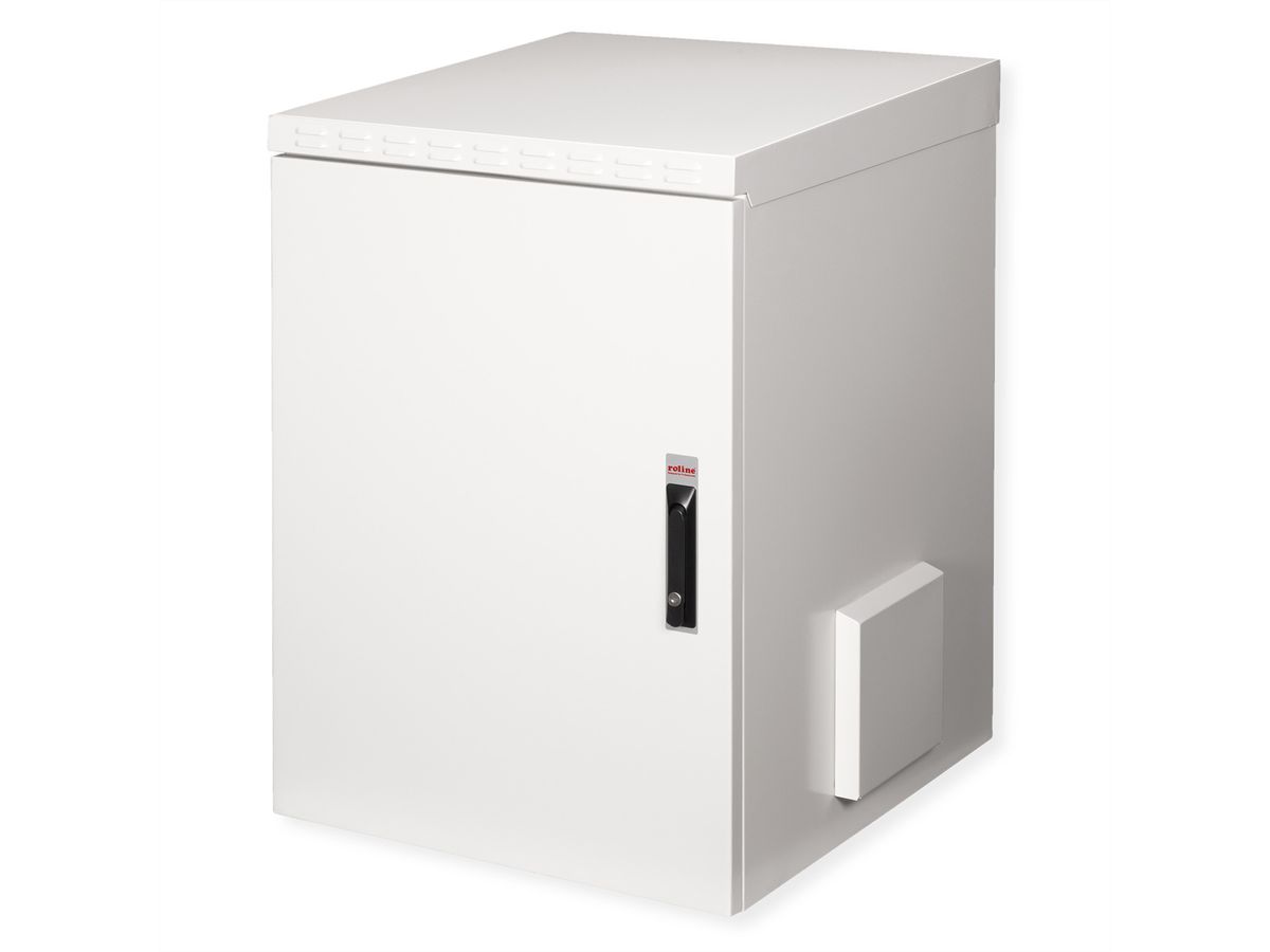 ROLINE 19-inch wandbehuizing Pro 16 U , 600x600 BxT IP55 buiten grijs