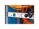 BACHMANN 19" 1.5U 6xCEE7/3 1xswitch SPD power 2.0m CEE7/7