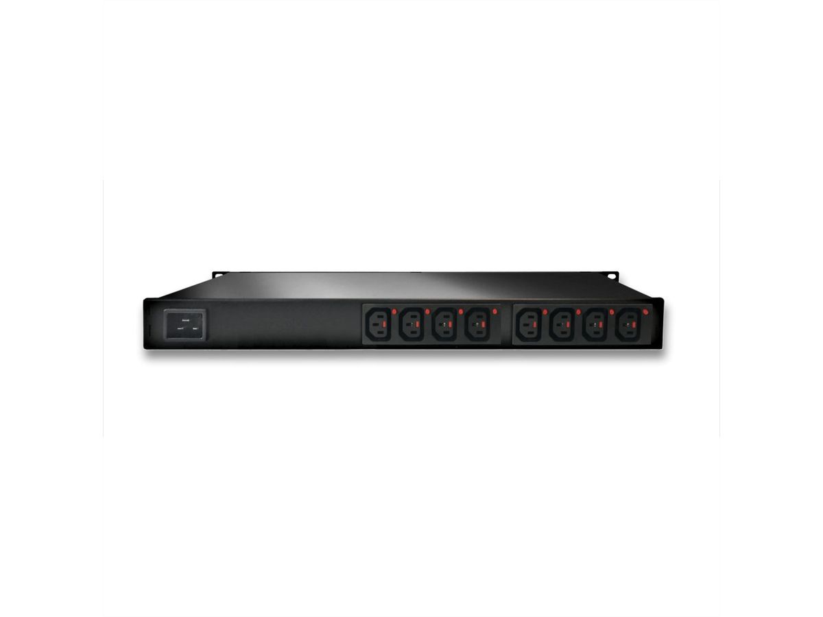 GUDE 8035-1 Expert Power Control NET 8x C13, meting per poort, 2x sensorpoort