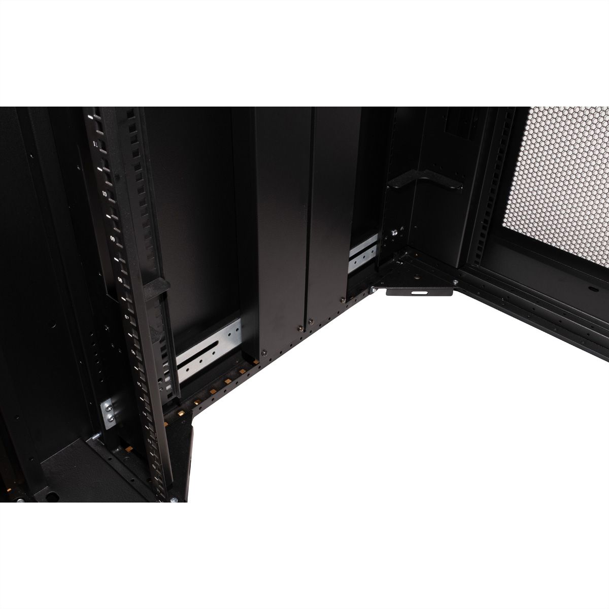 ROLINE colocation-kast 42HE 800x1000 mm, 2 compartimenten, zwart
