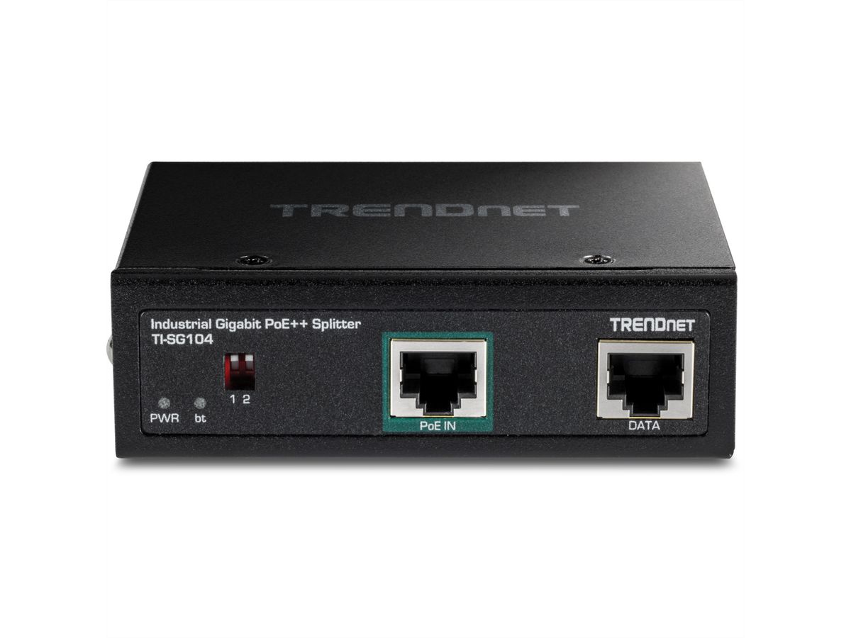 TRENDnet TI-SG104 Industrieller Gigabit UPoE Splitter
