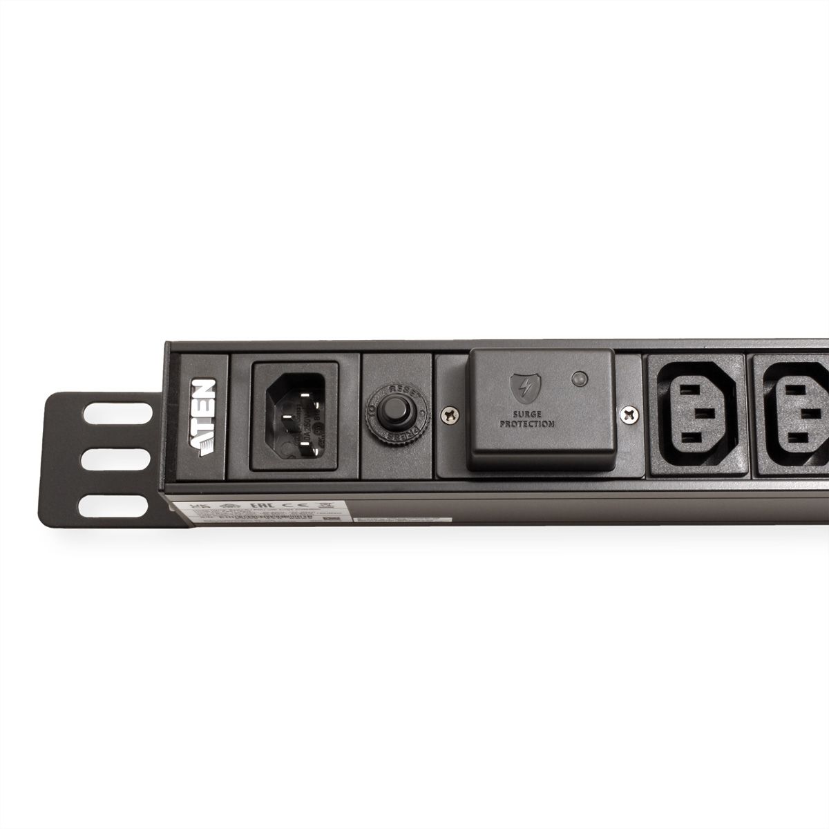ATEN PE0116SG 0U 10A 16-poorts PDU met overspanningsbeveiliging