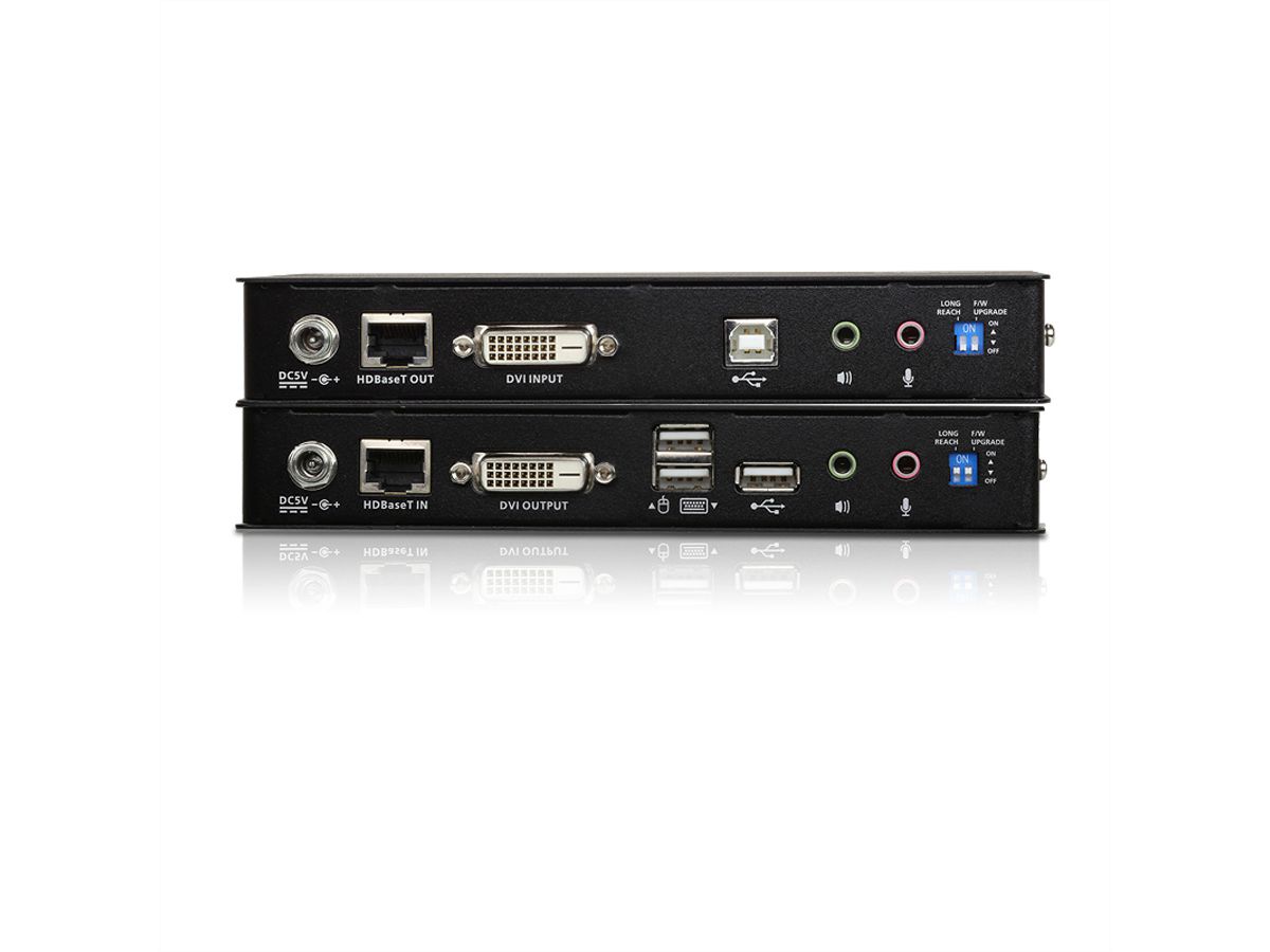 ATEN CE620 USB 2.0 DVI KVM Extender HDBaseT