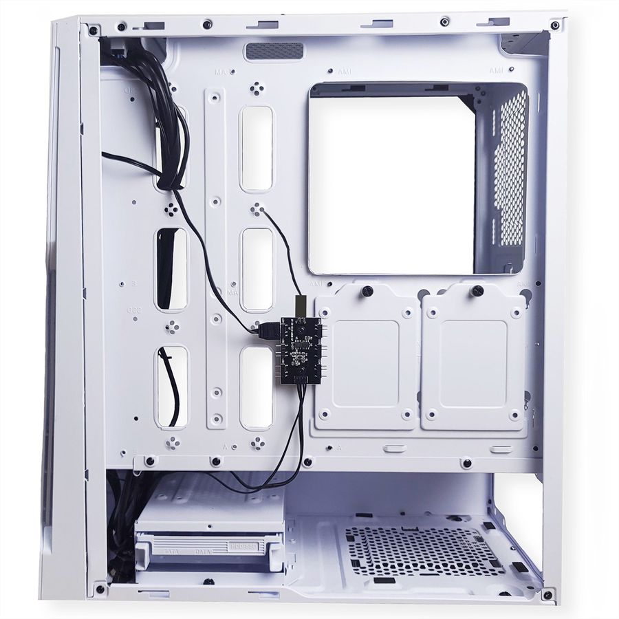 Xilence Xilent Blade X512.W.RGB Gaming PC Case, RGB ATX Midi Tower
