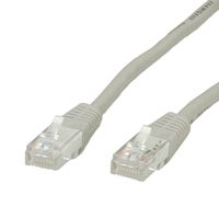 VALUE UTP Patch Cord, Cat.6 (Class E), grey, 5 m